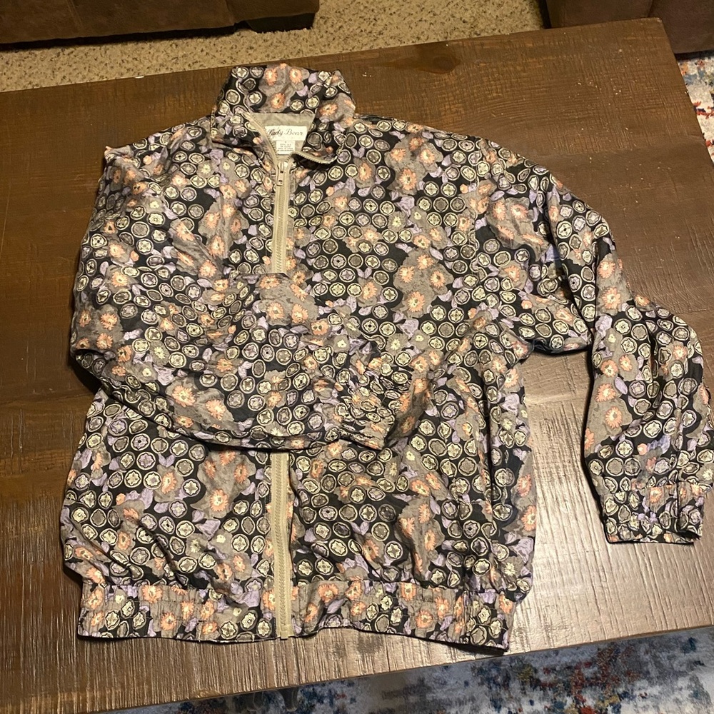 Lady Bear 100% Silk Jacket! Size Small